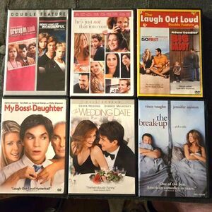 DVD Movie Lot 7 Movies Pretty in Pink 50 First Dates Wedding Date Rom Com